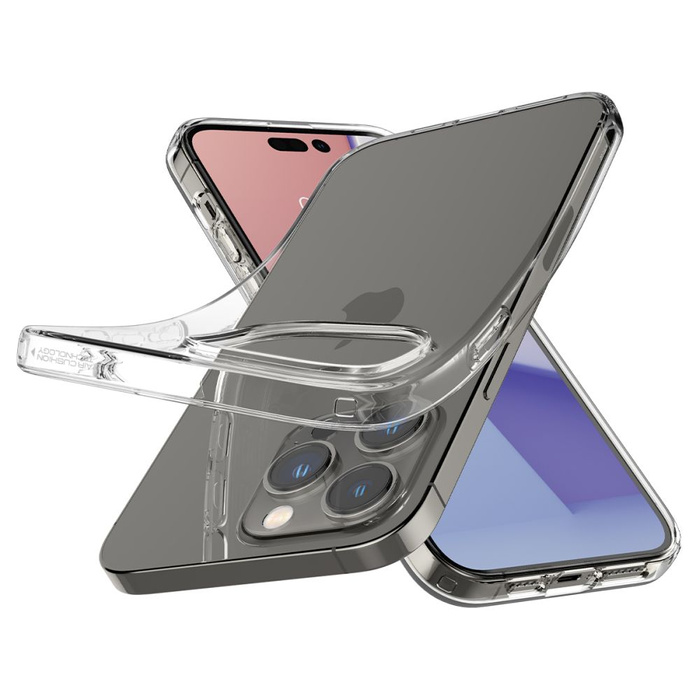 Etui Spigen Liquid Crystal iPhone 14 Pro Crystal Clear