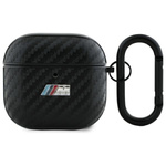 BMW BMA4CMPUCA AirPods 4 cover            czarny/black PU Carbon M Collection