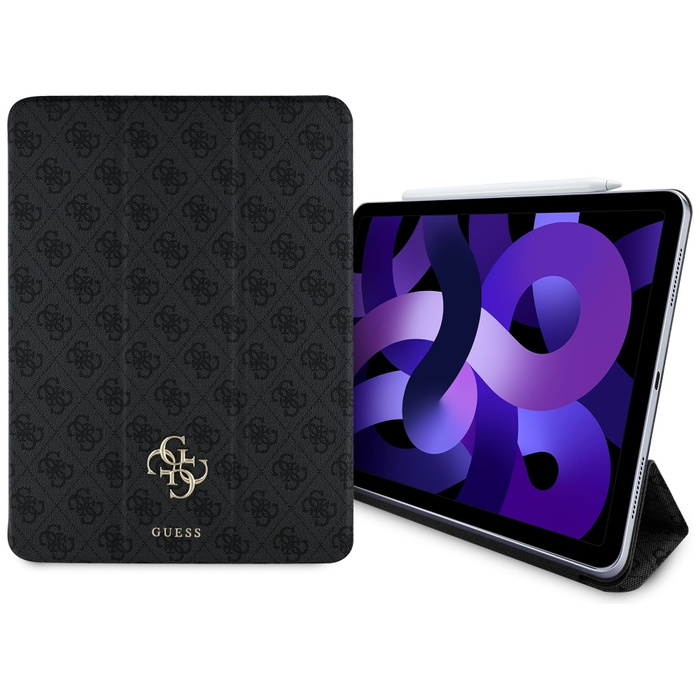 Guess GUFC13RM24PS4SGK iPad Air 13" 2024  czarny/black Magnetic 4G Big Logo