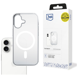 Etui 3MK iPhone  17 Frosty MagCase Biały