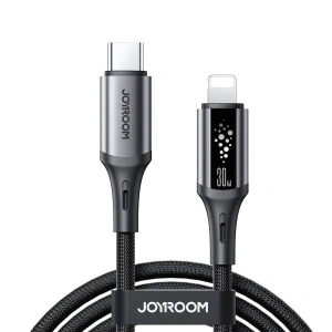 Kabel Joyroom S-A60 StarTalk 30W USB-C- Lightning 1,2m - czarny