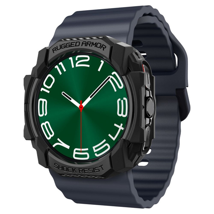 ETUI SPIGEN RUGGED ARMOR SAMSUNG GALAXY WATCH ULTRA (47 MM) MATTE BLACK