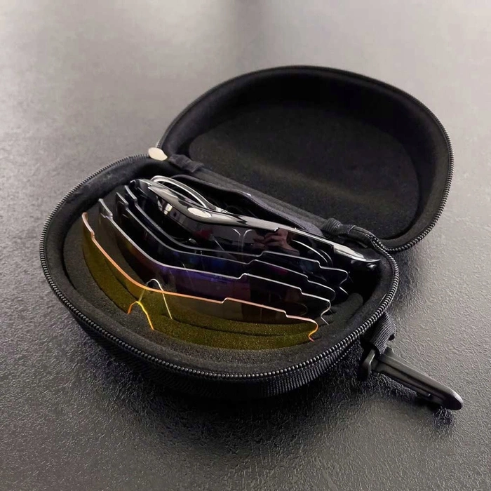 Okulary rowerowe Rockbros 10003 polaryzujące - czarne