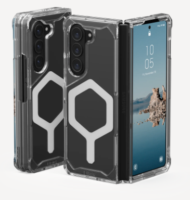 Etui UAG Plyo Pro - obudowa ochronna do Samsung Galaxy Fold 5 z wbudowanym modułem magnetycznym (ice-silver) Case