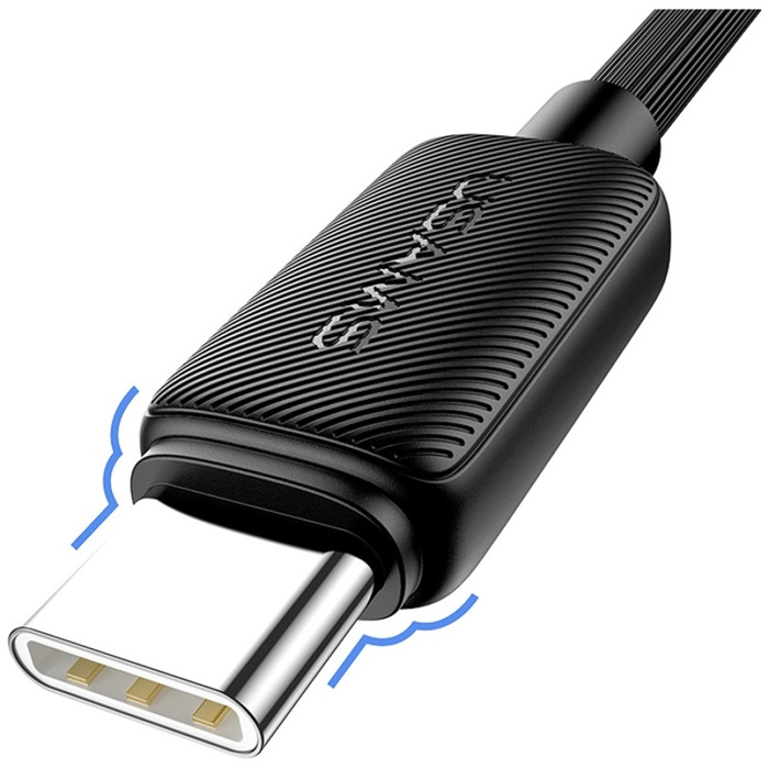 Kabel USAMS KY Series US-SJ691 60W USB-C do USB-C 1m czarny