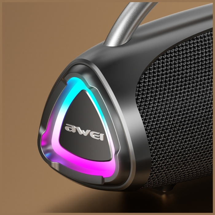 Głośnik bezprzewodowy AWEI KA39 100W     Bluetooth 5.3 przenośny zewnętrzny czarny