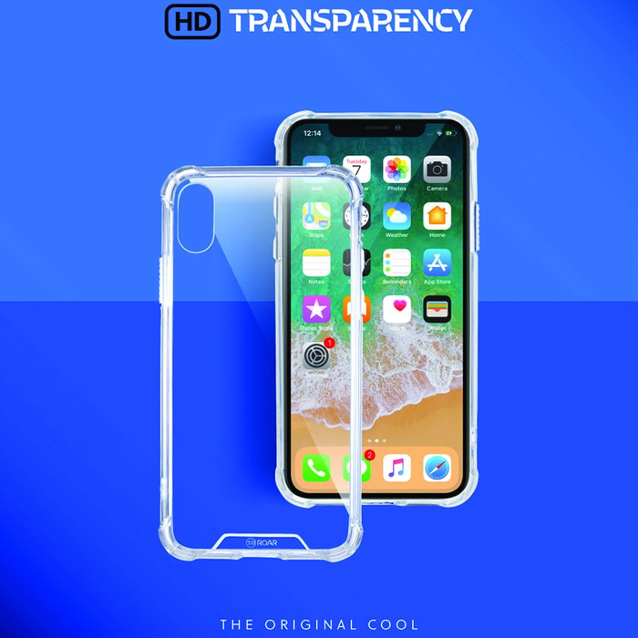 ROAR futerał ARMOR do SAMSUNG S25 FE transparentny