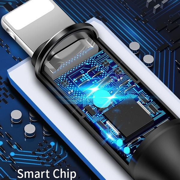 Kabel Pleciony USAMS Apple Lightning 2A 1,2m U5 SJ220IP02 US-SJ220 Czerwony