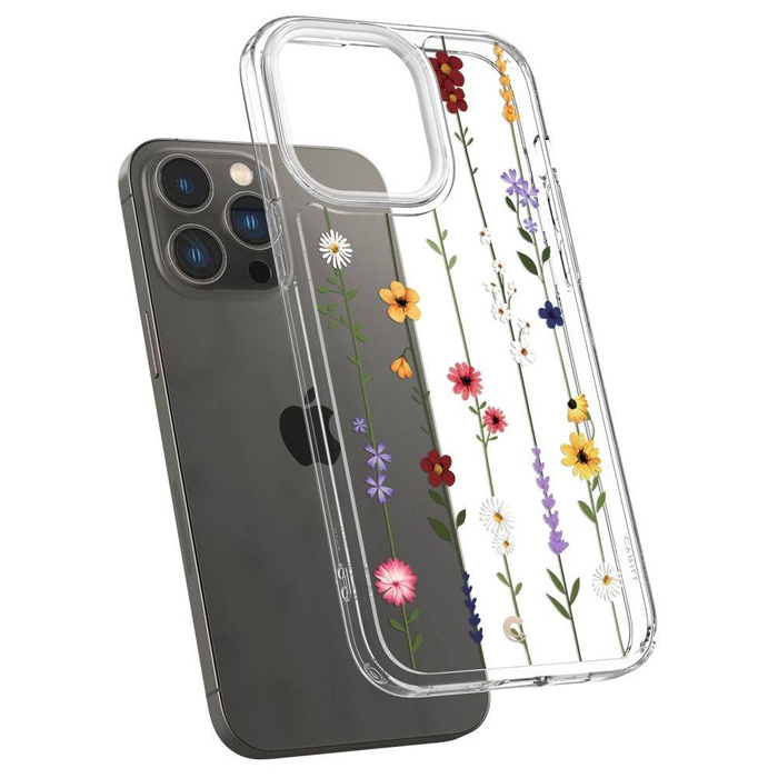 Etui Spigen iPhone 14 Pro Cyrill Cecile Flower Garden