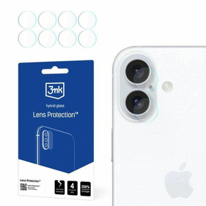 3MK Lens Protect iPhone 16 Plus Ochrona na obiektyw aparatu 4szt