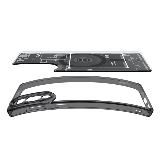 ETUI SPIGEN SAMSUNG GALAXY S25 EDGE ULTRA HYBRID MAG MAGSAFE ZERO ONE BLACK