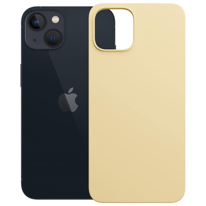 Etui 3MK Hardy MagSilicone do Apple      iPhone 15 Plus żółty