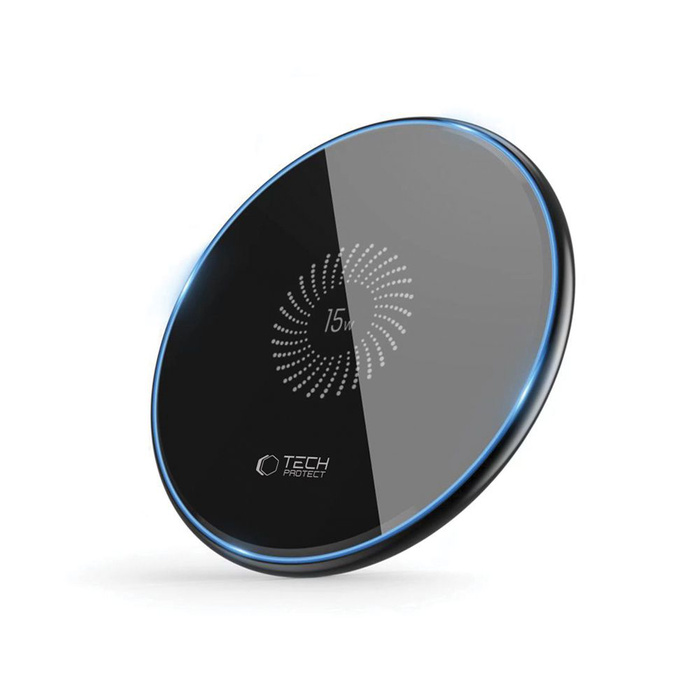 ŁADOWARKA TECH-PROTECT QI15W-C1 WIRELESS CHARGER 15W BLACK