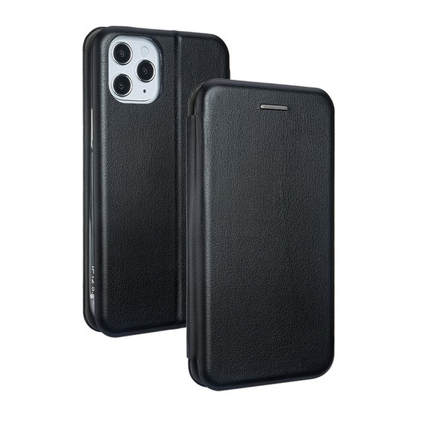 Beline Etui Book Magnetic iPhone 12mini czarny/black