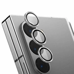 UNIQ Optix Aluminium Camera Lens Protector Sam Z Fold6 F956 shimmer white szkło na obiektyw aparatu z aplikatorem