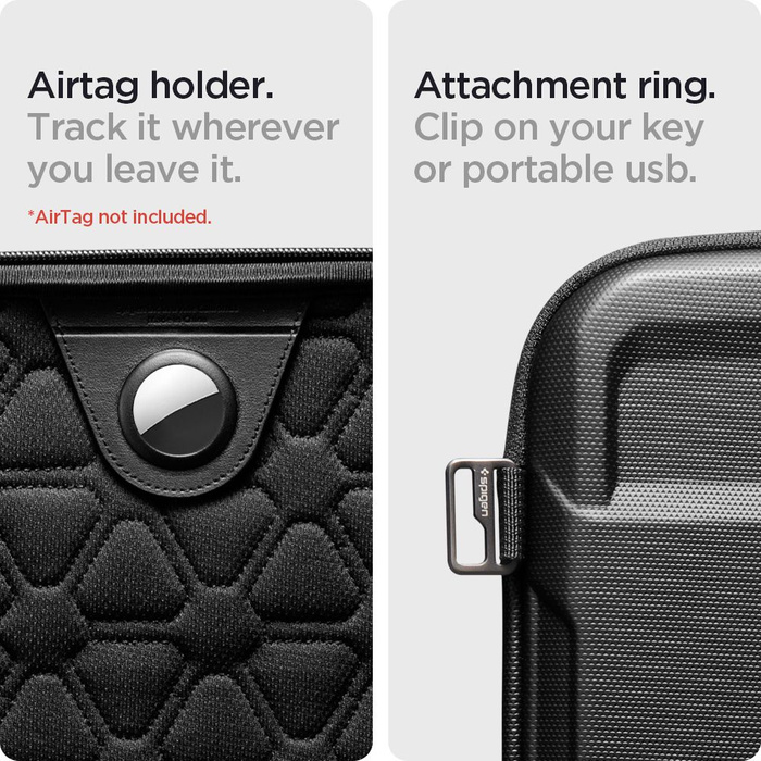 Spigen RUGGED ARMOR POUCH ”PRO” LAPTOP 13-14 ETUI BLACK