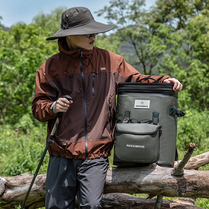 Plecak termiczny Rockbros z izolacją 20l - zielony