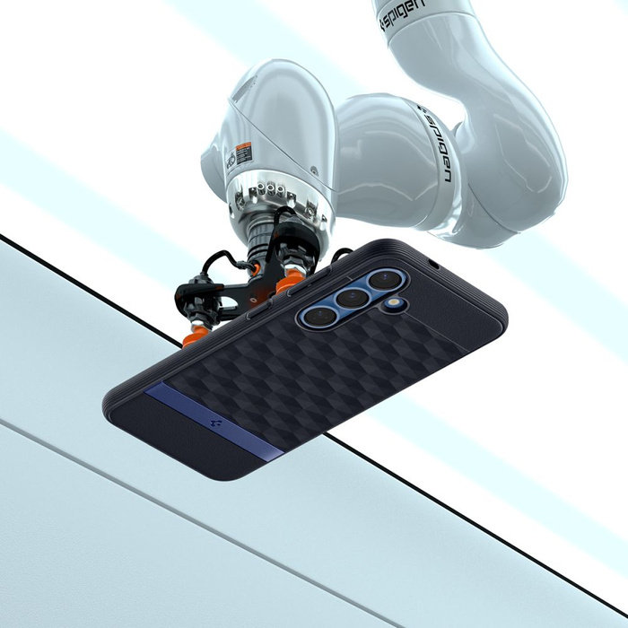 ETUI SPIGEN SAMSUNG GALAXY S25 PARALLAX MAG MAGSAFE NAVY VIOLET