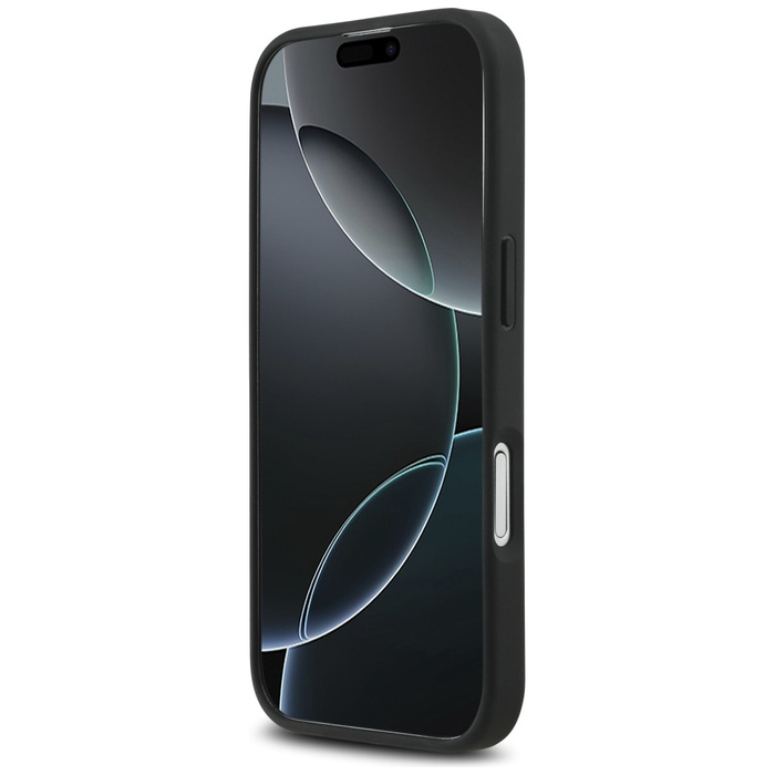 Etui Mercedes Leather Vintage Logo       MagSafe do iPhone 17 czarny