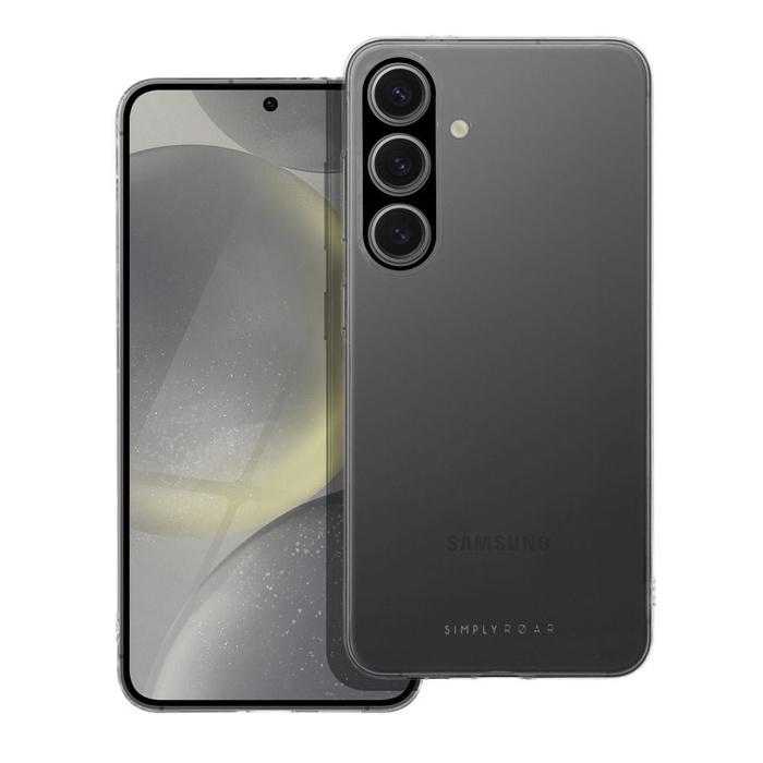 ROAR futerał PURE SIMPLE FIT do SAMSUNG S24 / S25 Transparentny