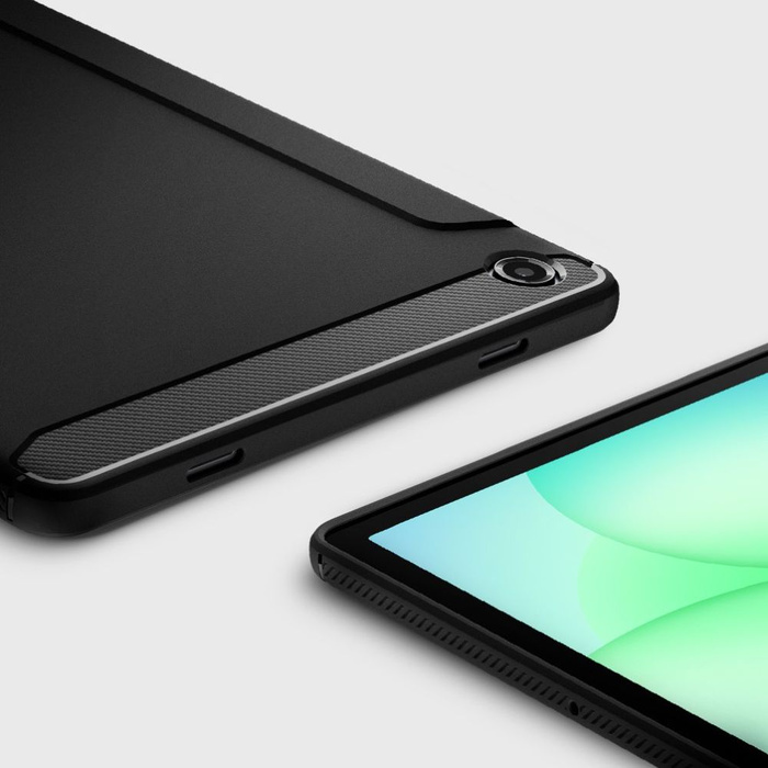 ETUI SPIGEN SAMSUNG GALAXY TAB A11+ PLUS 11.0 X230 / X235 / X236 RUGGED ARMOR MATTE BLACK