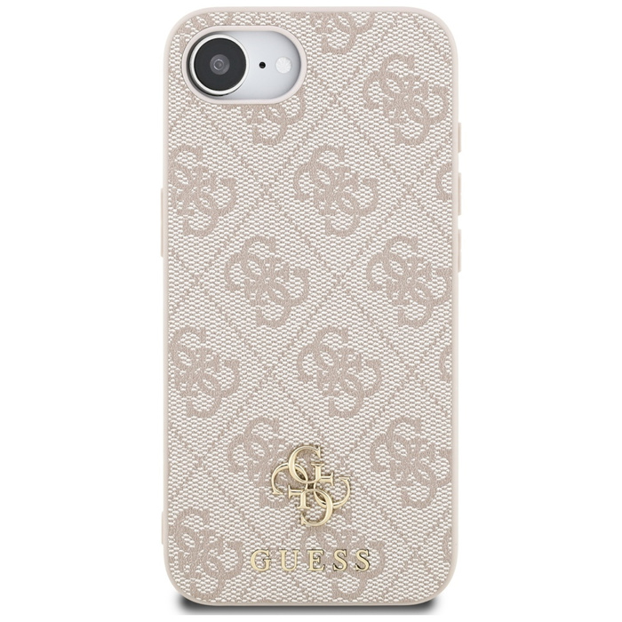 Etui Guess 4G Small 4G and Classic       MagSafe do iPhone 16e różowy