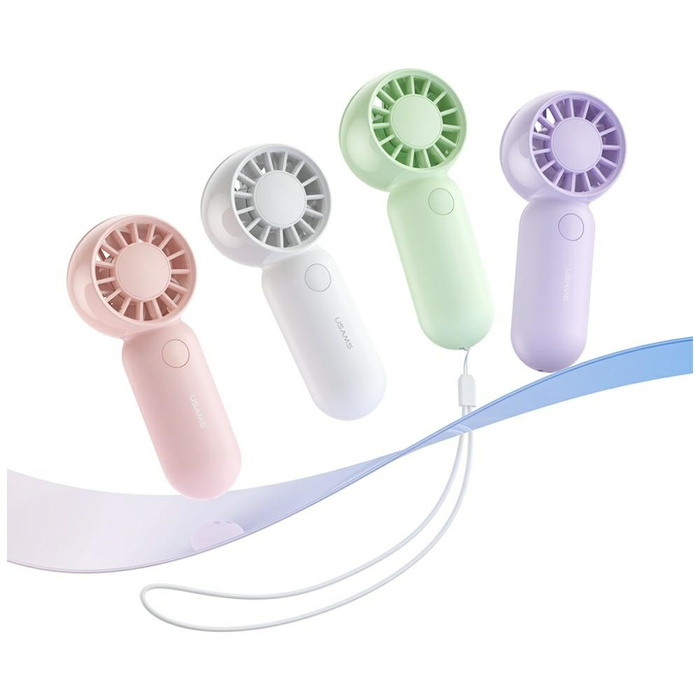 Wiatrak ręczny USAMS Mini Pocket ZB354 Fioletowy