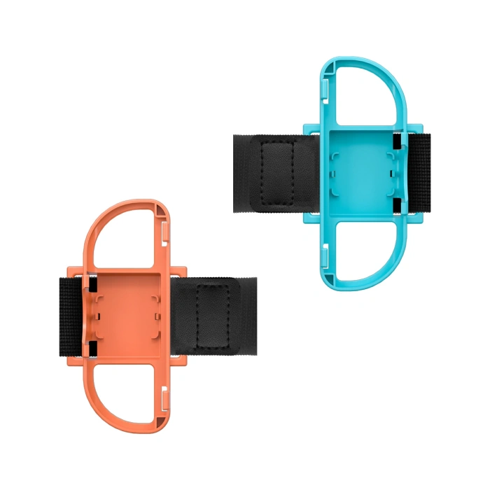 Pakiet akcesoriów rodzinnych 15 w 1 do konsoli Nintendo Switch 2 - zestaw pomarańczowy i niebieski