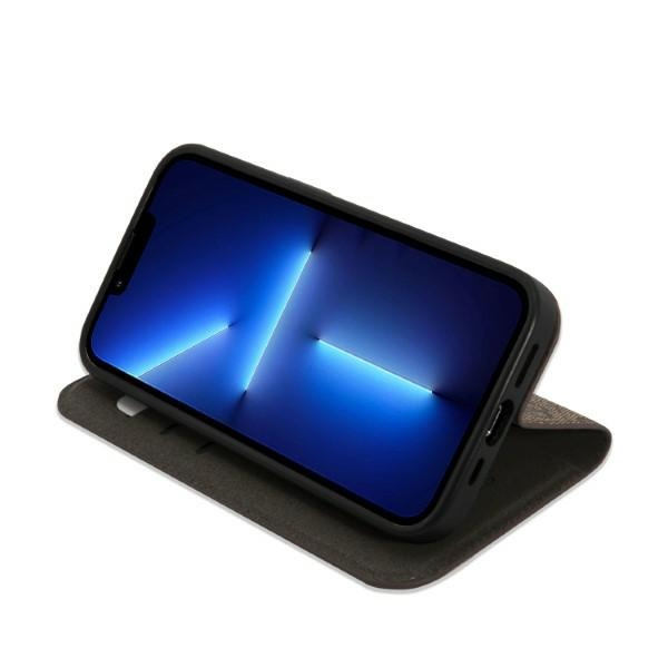 Etui GUESS Apple iPhone 14 Pro Max Book 4G Vintage Gold Logo Brązowy Case