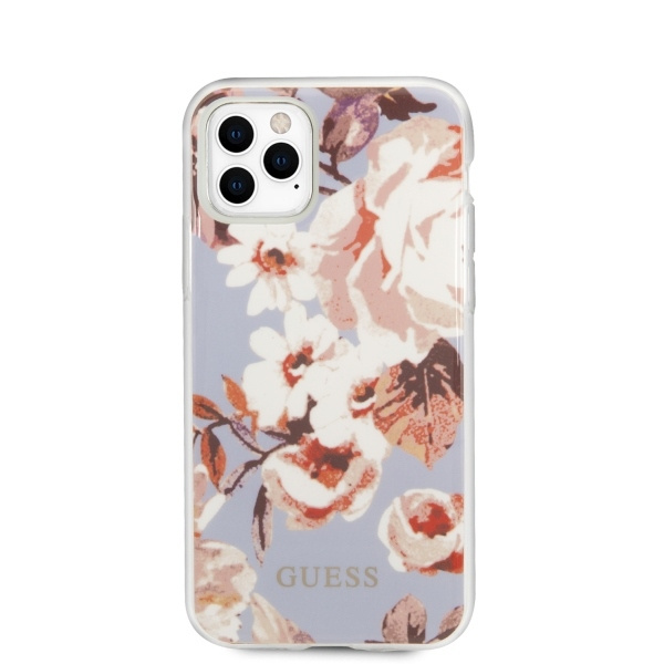 Etui GUESS Apple iPhone 11 Pro Max N°2 Flower Collection Liliowy Case