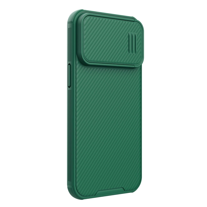 Etui Nillkin CamShield S Case etui iPhone 14 Pro Max pancerny pokrowiec osłona na aparat zielone