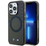 Etui BMW BMHMP14LHGPK iPhone 14 Pro 6.1" szary/grey Pattern MagSafe