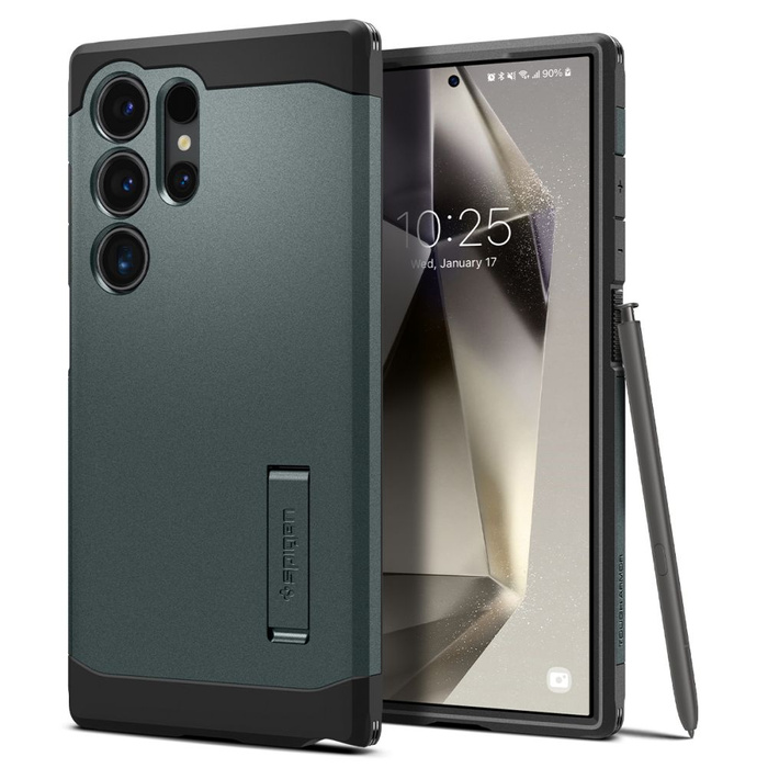 Etui Spigen Tough Armor Samsung Galaxy S24 Ultra Abyss Green Case