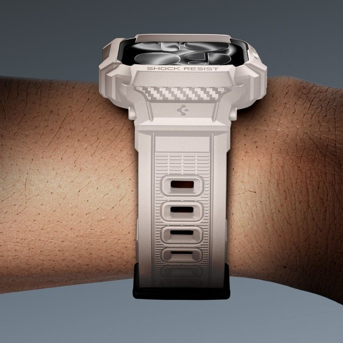 SPIGEN RUGGED ARMOR ”PRO” V2 APPLE WATCH 10 / 11 (46 MM) DUNE BEIGE