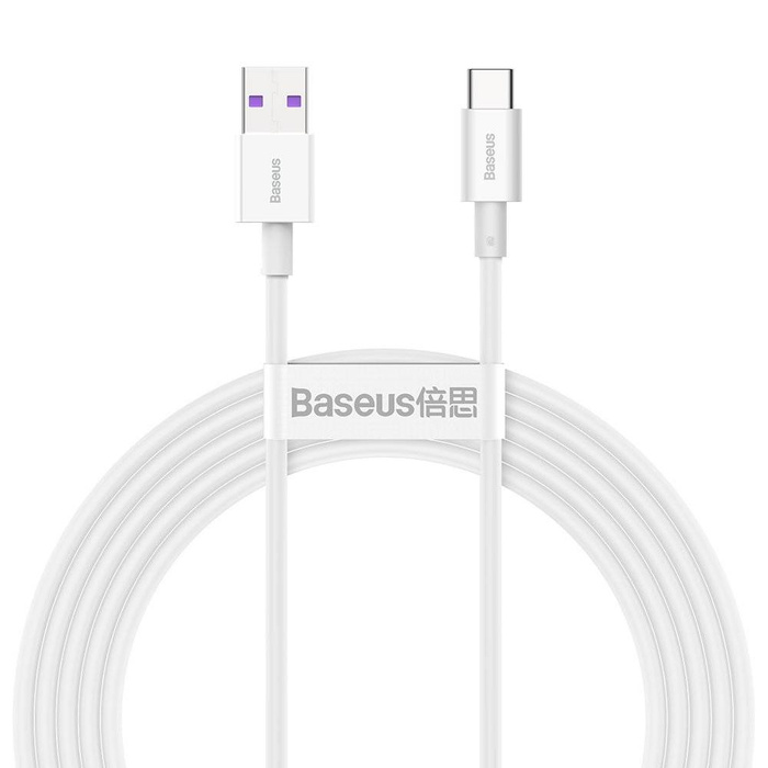 [PO ZWROCIE] Basenu Superior kabel USB - USB Typ C 66 W 6A 2 m Biały (CATYS-A02)