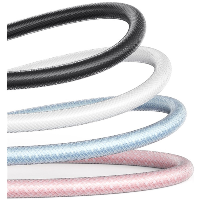 Kabel USAMS Cloud Series US-SJ658 6A     USB-A do USB-C 1,2m biały