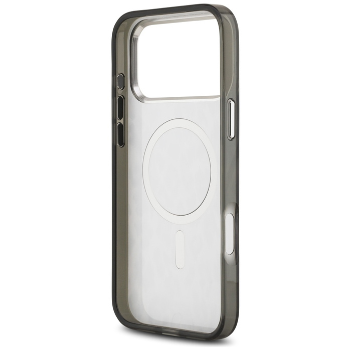 Etui Karl Lagerfeld IML Leopard Pattern  MagSafe do iPhone 17 Pro Max czarny