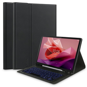 ETUI TECH-PROTECT SC PEN + KEYBOARD LENOVO TAB P12 12.7 TB-370 BLACK