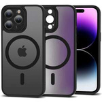 Etui Tech-protect Magmat Cam+ Magsafe iPhone 15 Pro Matte Black Case