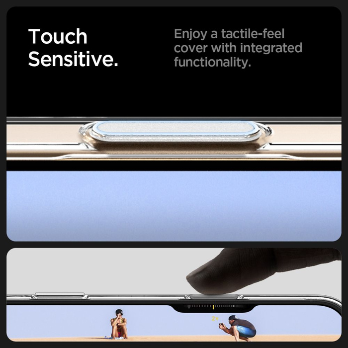 ETUI SPIGEN IPHONE 16 PRO MAX THIN FIT MAG MAGSAFE PRZEZROCZYSTE/BIAŁE