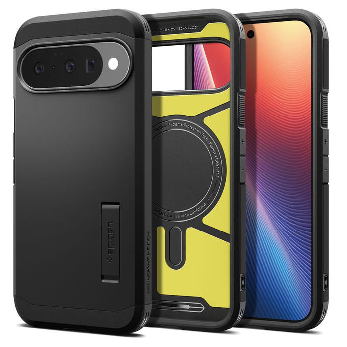 ETUI SPIGEN GOOGLE PIXEL 10 / 10 PRO TOUGH ARMOR MAG MAGSAFE BLACK