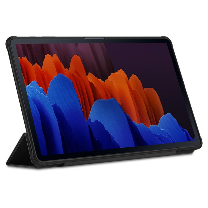 Etui SPIGEN Rugged Armor ”Pro” Galaxy Tab S7+ Plus 12.4 T970/T976 Black Czarne Case