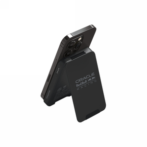 Mophie Snap+ Powerstation Mini Stand Red Bull Racing - magnetyczny powerbank 5000mAh z podstawką kompatybilny z MagSafe (1x port USB-C) (black)