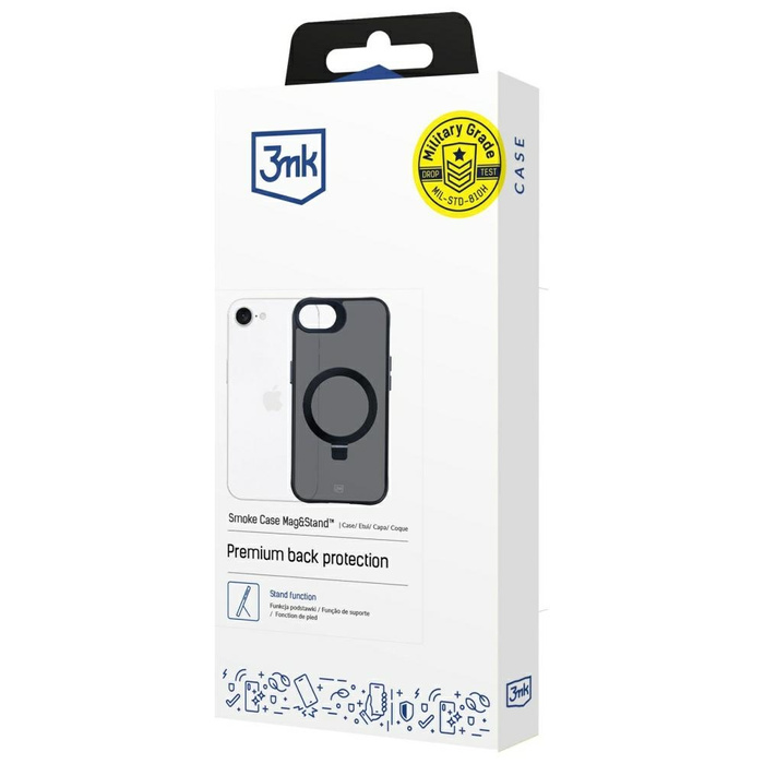 Etui 3MK Smoke Case Mag&Stand do Apple   iPhone 16e