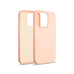 Beline Etui Silicone iPhone 14 Pro 6,1"różowo-złoty/rose gold