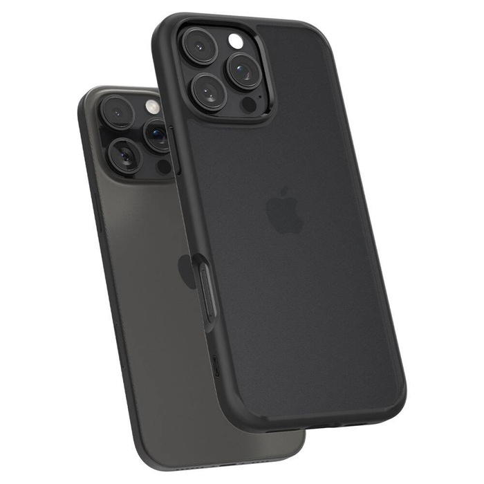 ETUI SPIGEN ULTRA HYBRID IPHONE 16 PRO MAX FROST BLACK