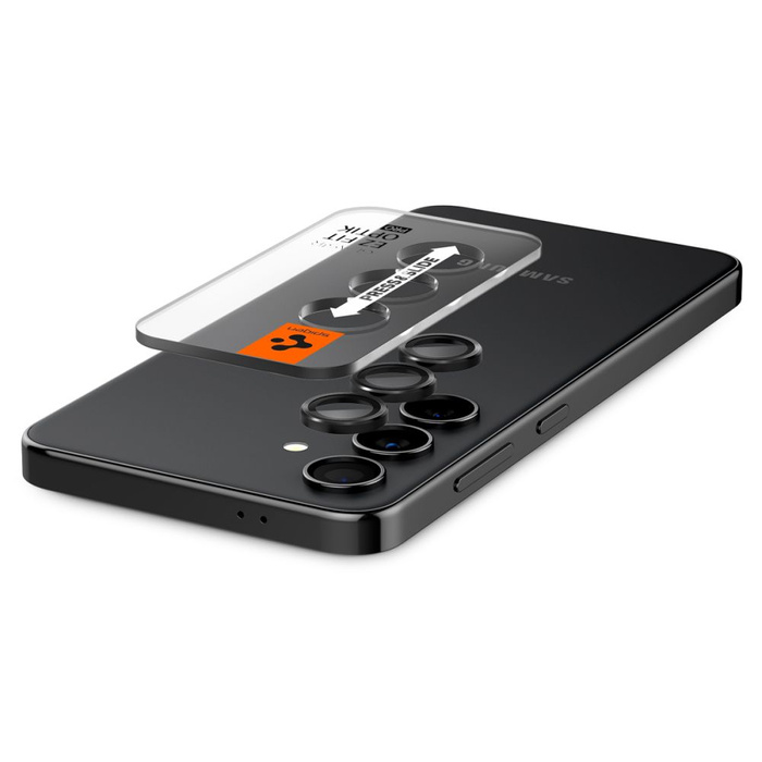 Osłona Aparatu Spigen Optik.tr ”ez Fit” Camera Protector 2-pack Samsung Galaxy S24+ Plus Black