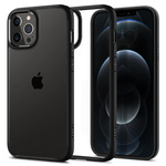 Etui SPIGEN Ultra Hybrid iPhone 12 12 Pro Matte Black Czarne Case