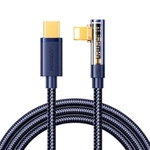 Kabel Joyroom S-CL020A6 Lightning kątowy - USB-C szybkie ładowanie i transfer 20W 1,2 m - niebieski