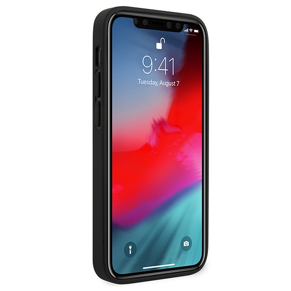 Etui FERRARI Apple iPhone 12 mini Off Track Quilted Czarny Hardcase